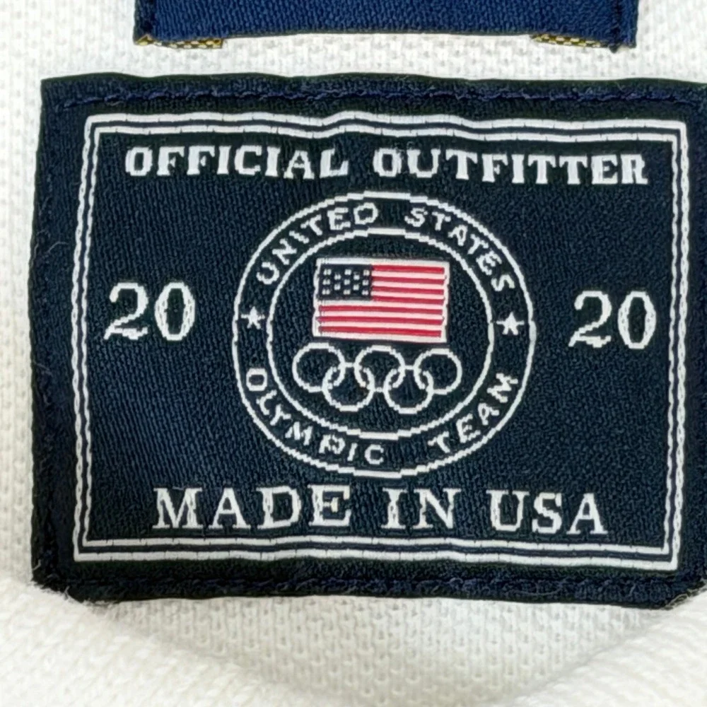 Polo Ralph Lauren 2020 US Olympic Team Polo White XL‎ NWT Made in USA Big Pony